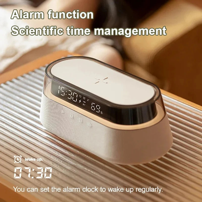 6-in-1 Smart Alarm Clock & Bedside Hub