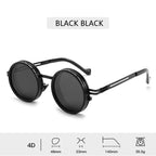 Round Polarized ND Filter Sunglasses