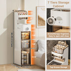 The Urban Slim Gap Storage Cabinet for Kitchen & Bathroom