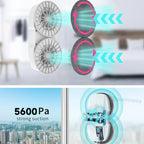 The Zqoxinnova Smart Robotic Window Cleaner with UPS Safety System