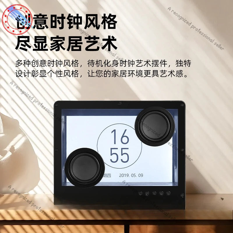 The Aura Lyric Speaker: New transparent speaker floating lyrics wireless bluetooth audio