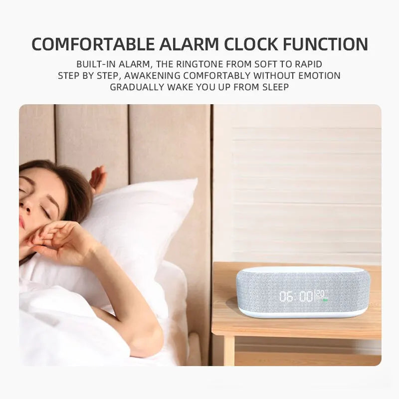 4-in-1 Smart Clock & Wireless Charging Stand