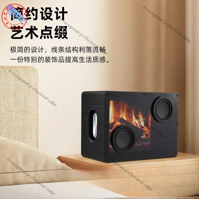 The Aura Lyric Speaker: New transparent speaker floating lyrics wireless bluetooth audio