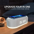4-in-1 Smart Clock & Wireless Charging Stand
