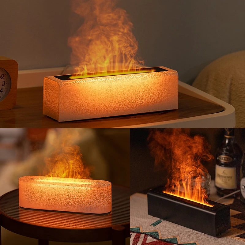 FlameGlow Aroma Diffuser & Humidifier