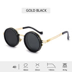 Round Polarized ND Filter Sunglasses